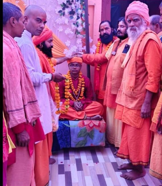 कृष्णा दास रुद्र बाबा कृष्ण मंदिर का महंत उत्तराधिकारी घोषित
