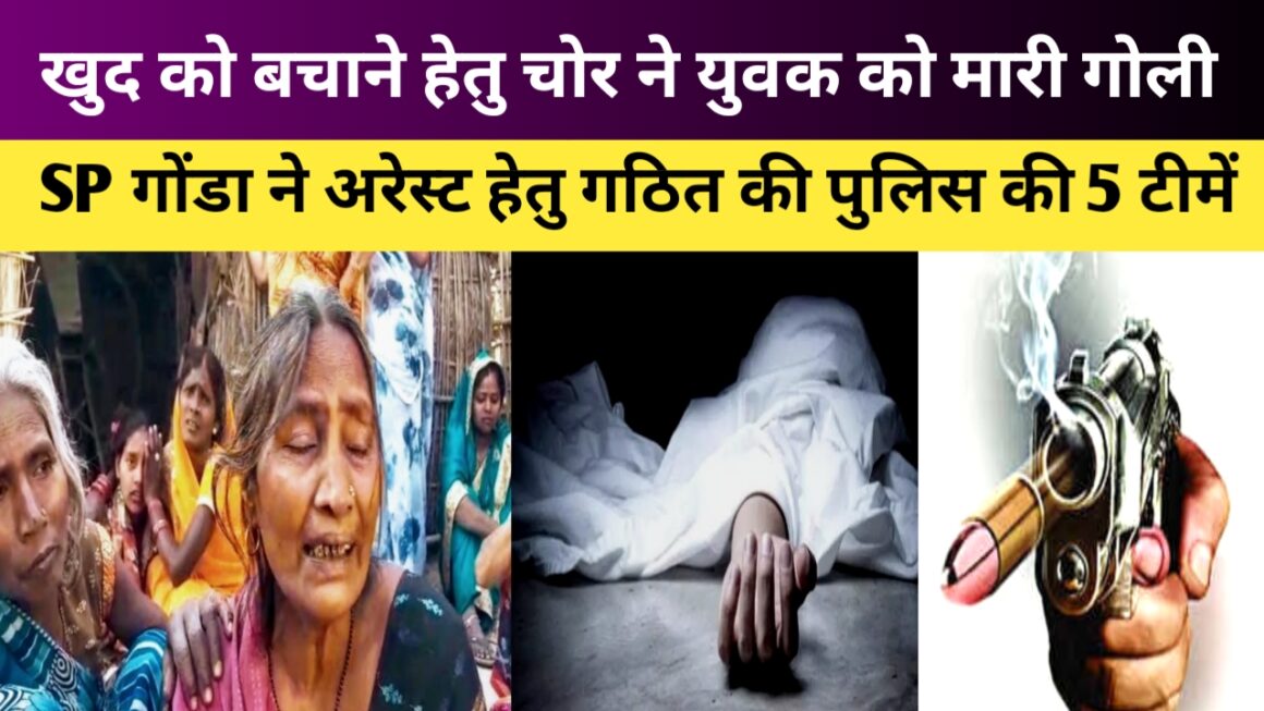 भागते चोर को पकड़ने वाले युवक की गोली लगने से मौत, परिजनों में मचा कोहराम