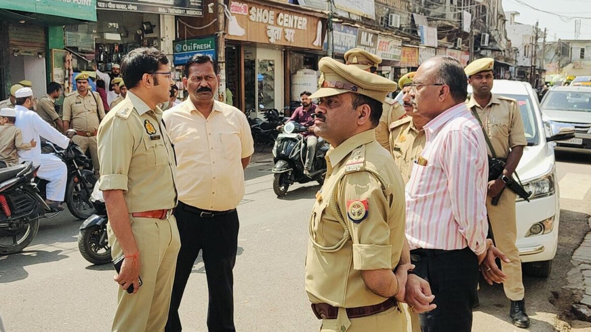 पुलिस अधीक्षक गोण्डा द्वारा जुम्मे की नमाज के दृष्टिगत सुरक्षा व्यवस्था की स्थिति का लिया गया जायजा