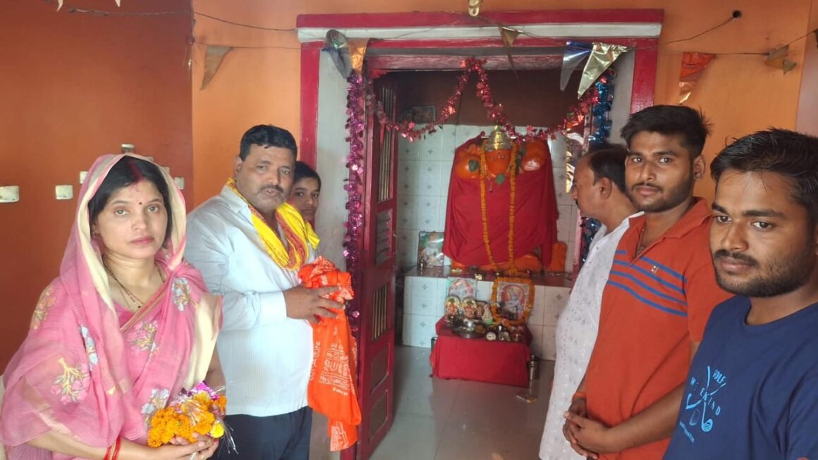 वजीरगंज करदा चौराहे पर हुआ विशाल भंडारे का आयोजन